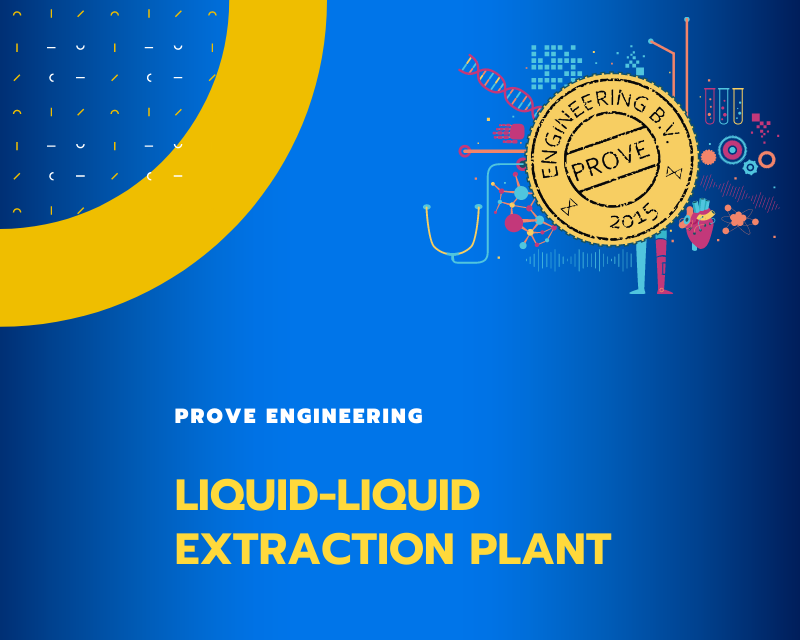 Liquid-liquid extraction plant